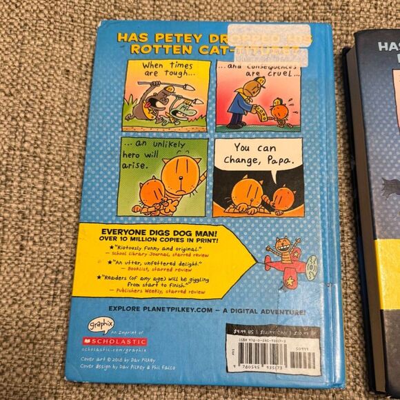 Dog Man and Cat Kid Hardcover Book Bundle Dav Pilkey - Picture 4 of 6